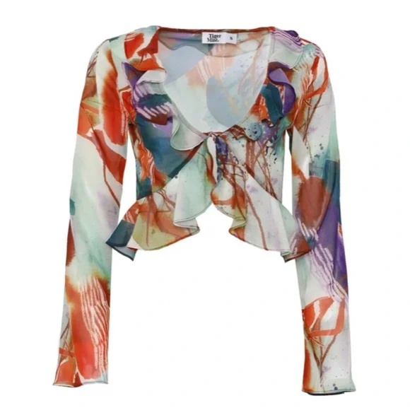 Tiger Mist - Tarvey Top & Harvie Skirt in WaterColour - Picture 4 of 4